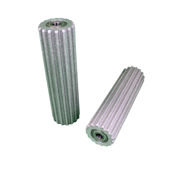 Fluted Model 1 Roller Set of 2 (with bearing)